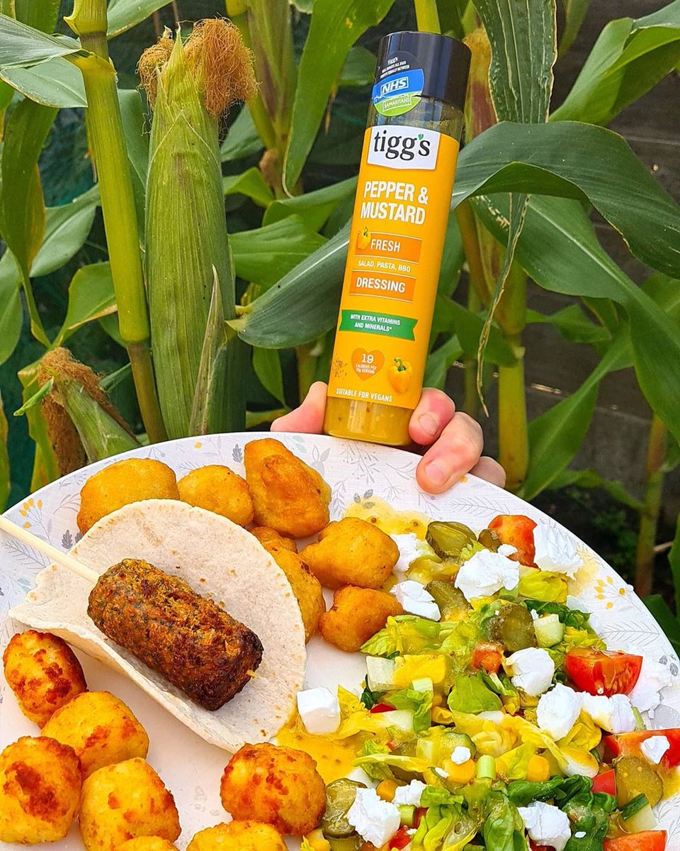 Are your salads lacking in flavour? 

It's time to tigg up your tea with our Pepper &amp; Mustard fresh dressing!

Big on flavour and packed with healthy micronutrients, what's not to like? Try it yourself, get your bottle from Tesco for only £1.50.

Thank you Becky for the photo!
