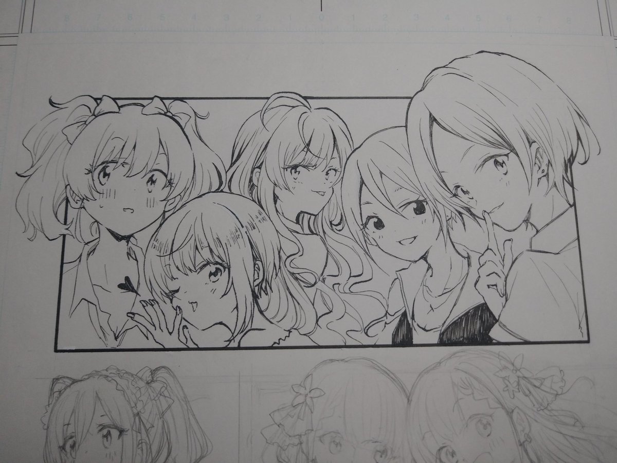 大分前に描いてたやつ出たきた 