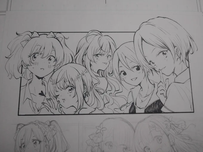 大分前に描いてたやつ出たきた 