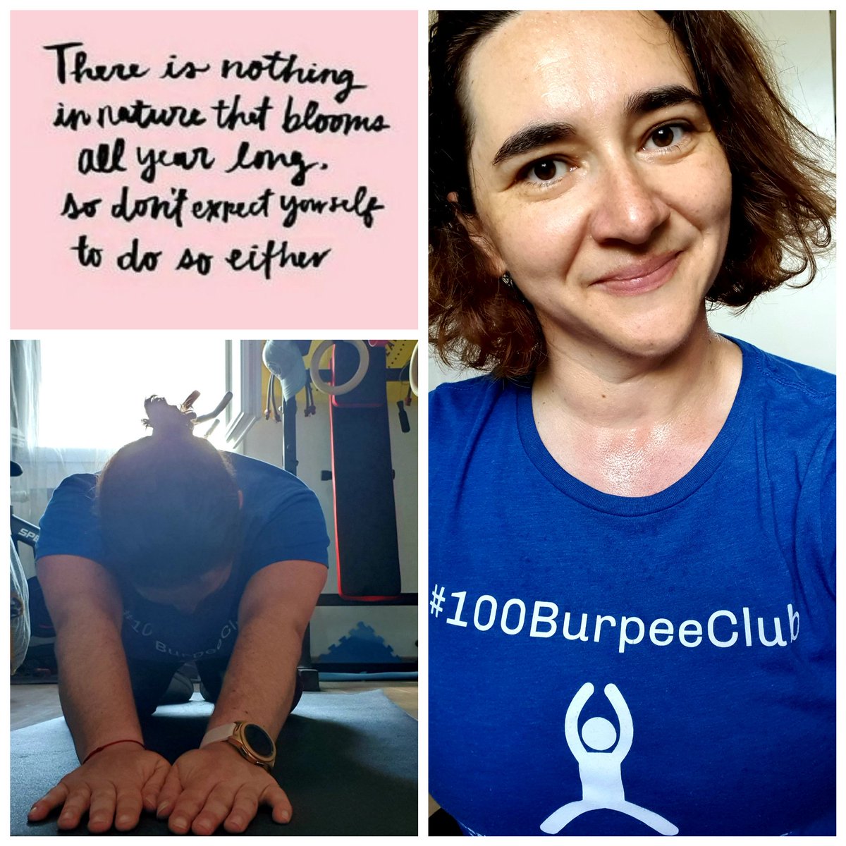 When you feel down, less motivated😔 because this time are rough, think about what you got through and you'll rise up again 👊💪. Let  the past be the past and keep on moving forward  #mypeakchallenge #unitedfrenchyspeakers #youarenotalone #burpeeclub #peakerforlife