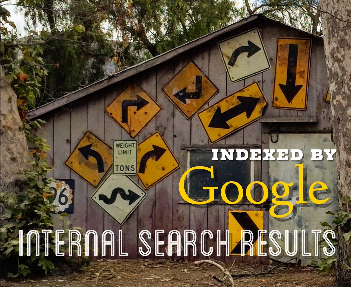 Do you block search engine indexing of internal search results? Here's a few reasons you should consider doing so. #SEOTip #SEOTips realityseo.com/internal-site-…