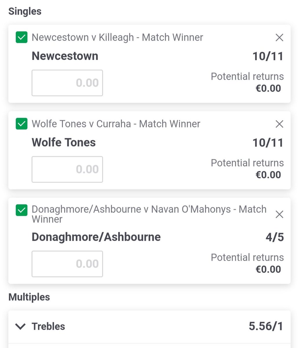 Good evening Ladies and Gents 👋

Great to have the GAA back these days 🏐❤

<a href="/GAABETTING1/">GAA BETTING</a> has been cleaning the bookies, since the return to play 🔥💰🤑 

To celebrate our great success of the past few weeks

We are giving away a free subscription 😍

All you need to do is RT 🔃