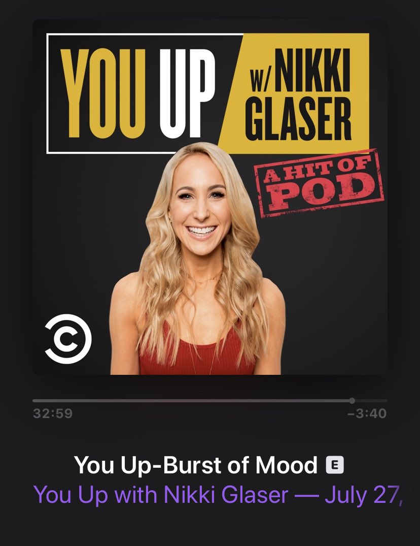 Sarah MacLellan (@sarahmaclellan) on Twitter photo Doing my second stand-up set ever tonight and <a href="/NikkiGlaser/">Nikki Glaser</a>’s podcast is helping me get through my nerves (which are through the roof). I also owe it to her for inspiring me to get up there in the first place. Doing my second stand-up set ever tonight and <a href="/NikkiGlaser/">Nikki Glaser</a>’s podcast is helping me get through my nerves (which are through the roof). I also owe it to her for inspiring me to get up there in the first place.