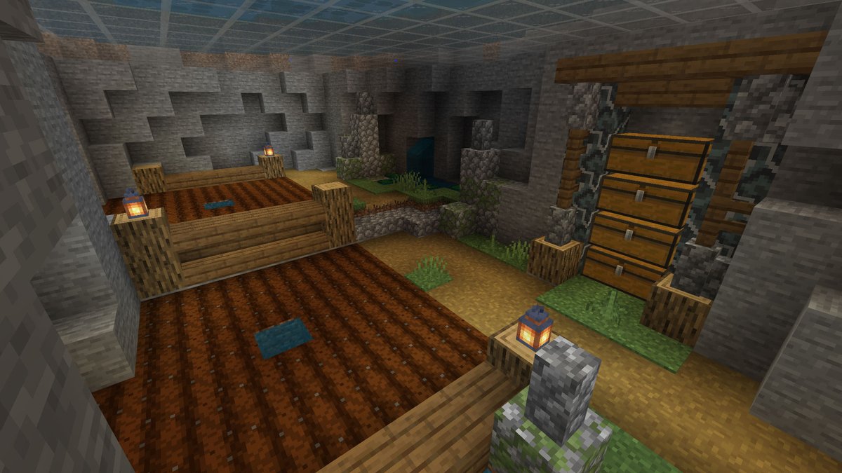 your fantastic underground base alone