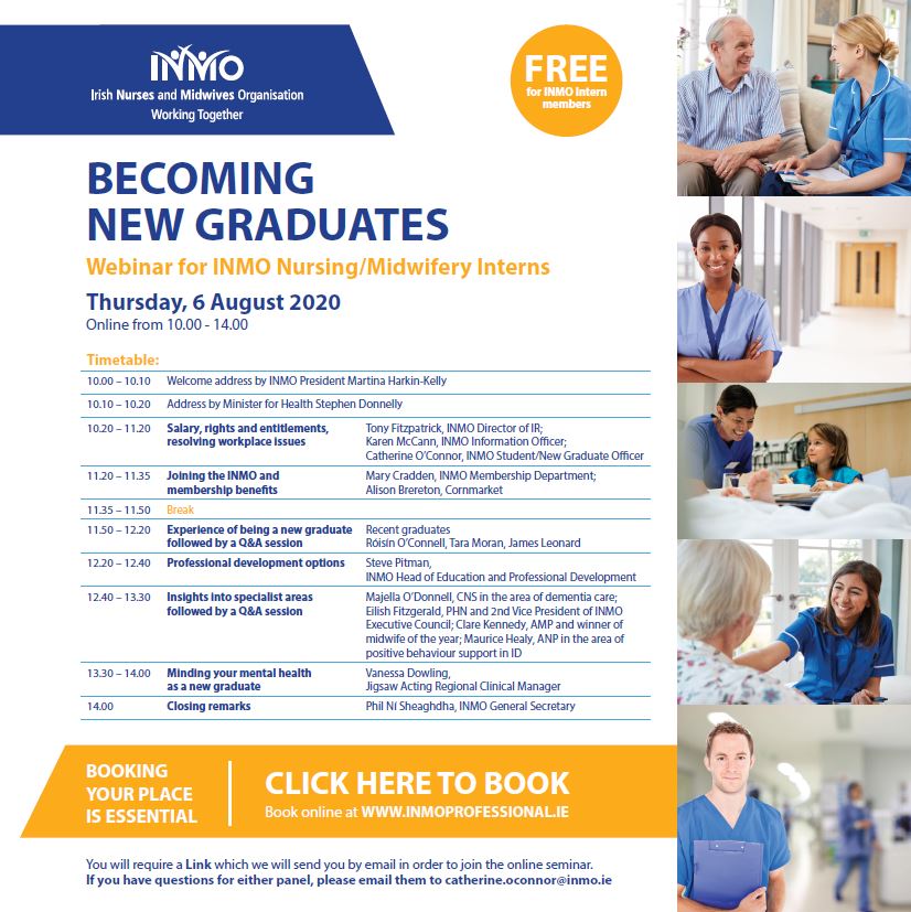 Book 4 FREE inmoprofessional.ie/Course/Offerin… @TCD_SNM @DCUSNPCH @ucdsnmhs @NursingWit @uccnursmid @NursingMid_UL @AthloneIT @n_gnursing @StAngelasSligo @LYIT @DkIT_ie @ittralee @onmsd @MidwivesIreland @stjamesdublin @MaterNursing @Beaumont_Dublin @ConnollyNursing @CUH_Cork @INMO_IRL