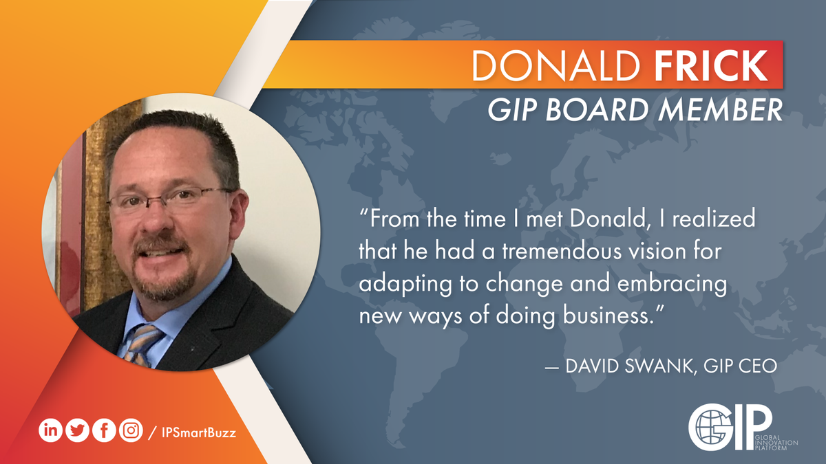 Donald will be a great asset to our GIP Board! Read more about Donald >> globalinnovationplatform.com/news/gip-board… #ipfm #sgiot #iEcoNet #IPSmartBuzz #innovation #DigitalRevolution #DigitalEconomy #tech #affirmtogether