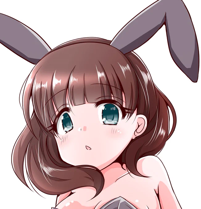 バニーの日に大遅刻しましたが、バニーまゆさん描きました。シッポついているタイプが好き。 