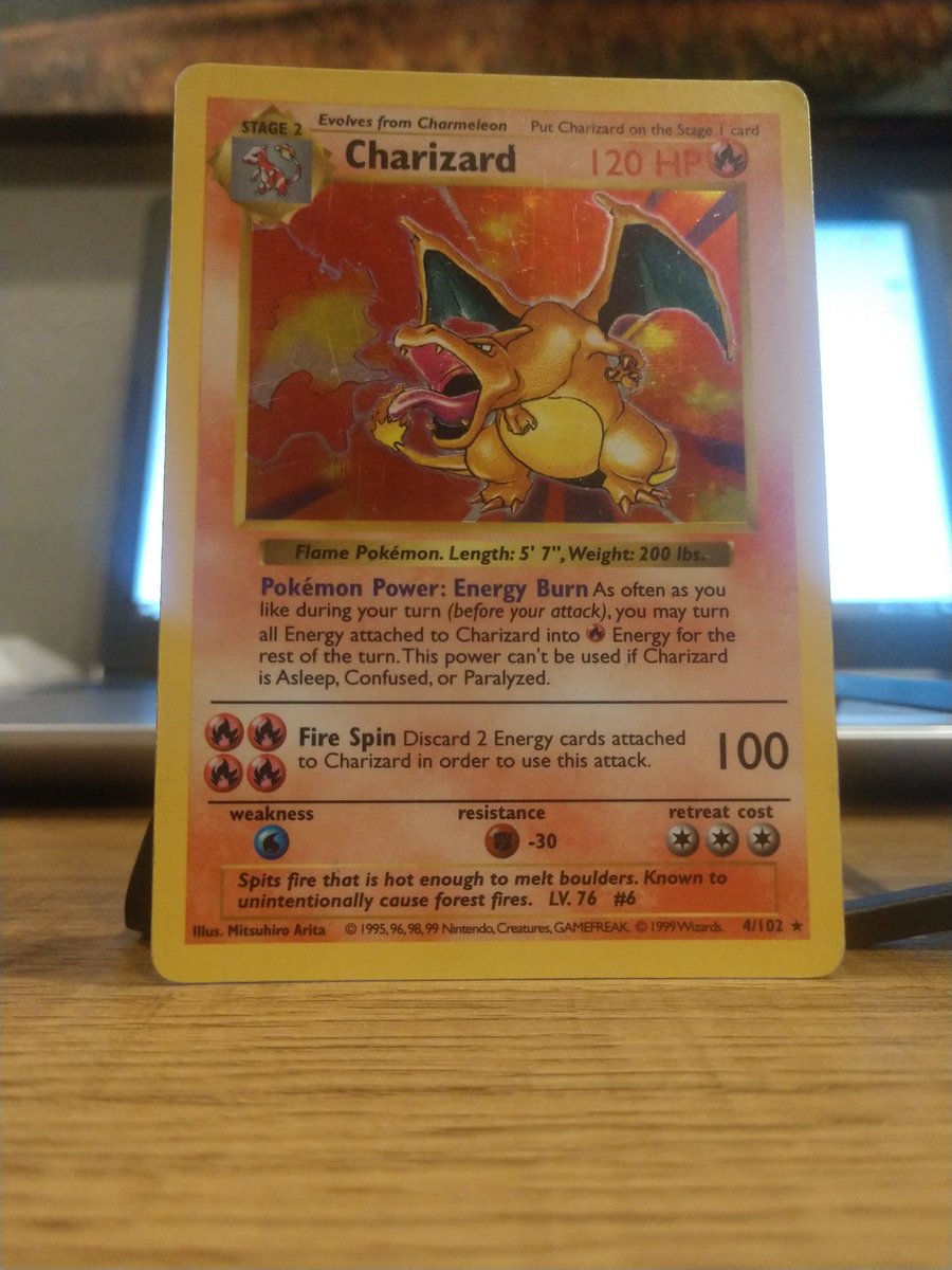 collectemon's tweet image. Base set shadowless Charizard 
⭐ LINK TO STORE IN BIO ⭐
#pokemon #pokemongo #pok #nintendo #mon #pikachu #anime #pokemonswordshield #pokemonart #pokemoncommunity #pokemoncards #art #pokemontcg #shinypokemon #pokemontrainer #nintendoswitch #pokemonfanart #pokedex #gamefreak