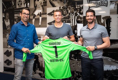 Der hat Hand und Fuß! Herzlich willkommen in Berlin, Alexander Schwolow!#DieZukunftGehörtBerlin #hahohe