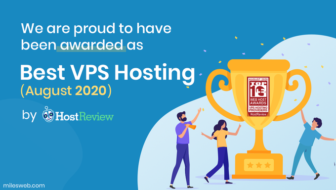 MilesWebMY's tweet photo. We are proud to be rewarded by @hostreview for the best VPS hosting. #HostReview #WebHosting #HostingAwards https://t.co/o1Q9Bkddwe