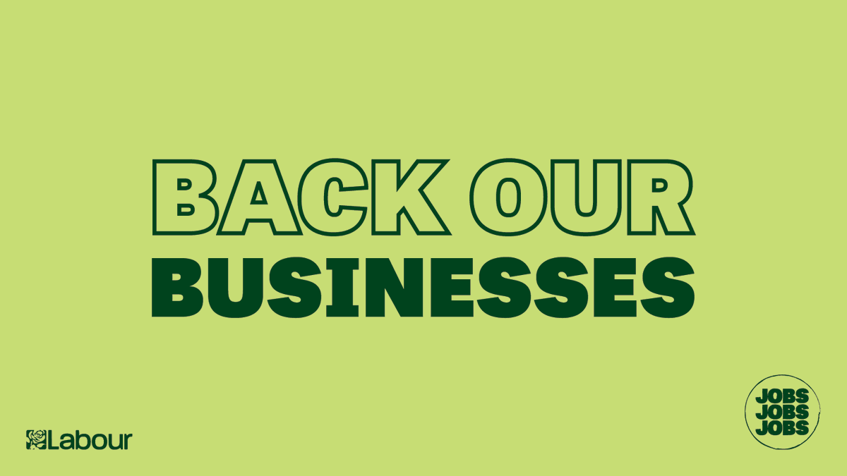 NDLabourParty's tweet photo. With a £1.7 billion fightback fund, we can stop firms going under and save our high streets. https://t.co/xlgREFYokG
