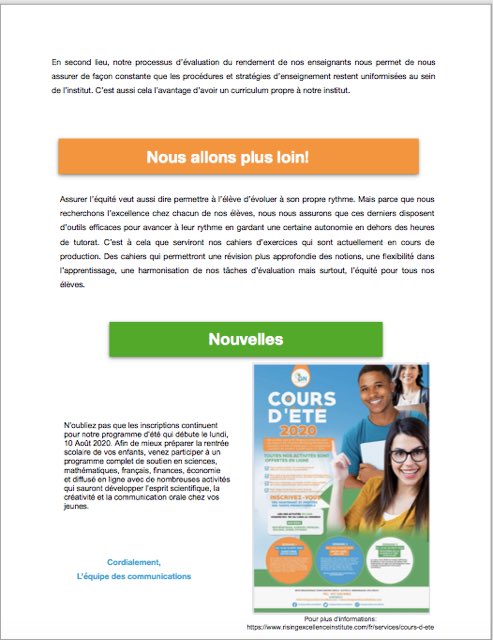 InstituteRising's tweet photo. Notre article de blogue du mois d'Août est prêt. Nous vous proposons de découvrir comment L’Institut GN Rising Excellence assure l’équité au sein de son organisation.Lien de connexion : N'oubliez pas que les inscriptions pour le camp d’été sont en cours. #risingexcellence https://t.co/88ZrnB3Euf