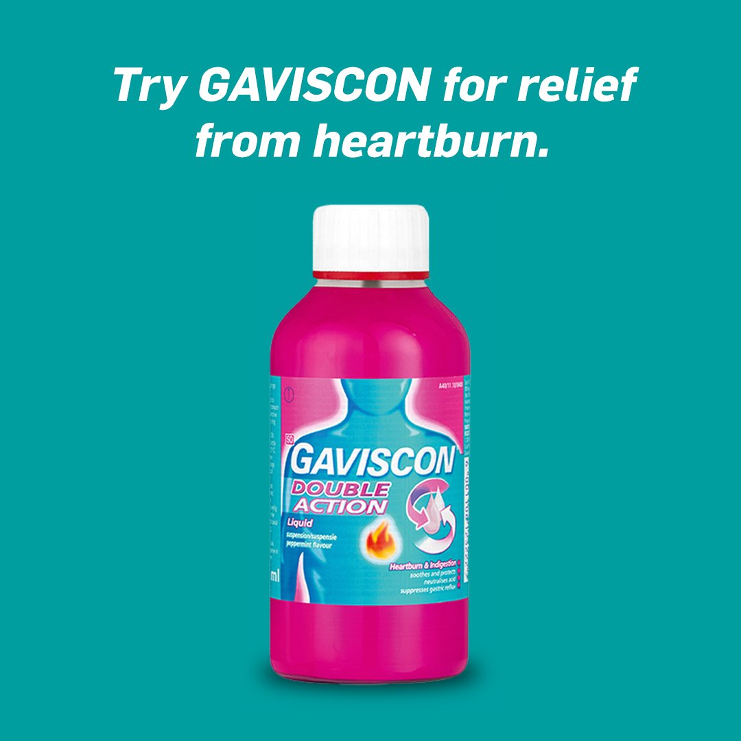 GavisconSA's tweet photo. @Audriinah_ Hi there @Audriinah_! 😊 How about you try Gaviscon for fast effective relief from heartburn and indigestion? https://t.co/QgM298HoEA