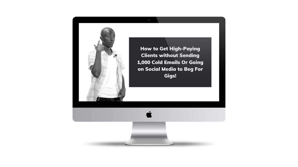 2. Get Better & Higher Paying Clients for your Freelance, Consulting or Coaching business - Watch the “How to Get High-Paying Clients without Sending 1,000 Cold Emails Or Going on Social Media to Beg For Gigs!” webinar with  @andy_mukolo  https://forms.aweber.com/form/93/1636396493.htm