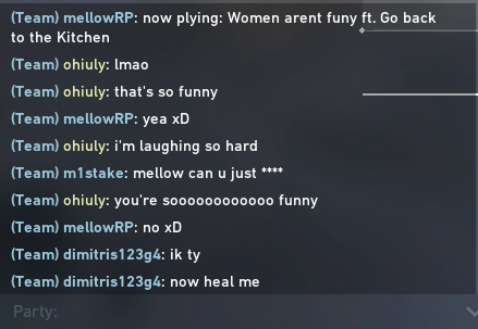 this is acceptable! this is completely normal in a game!