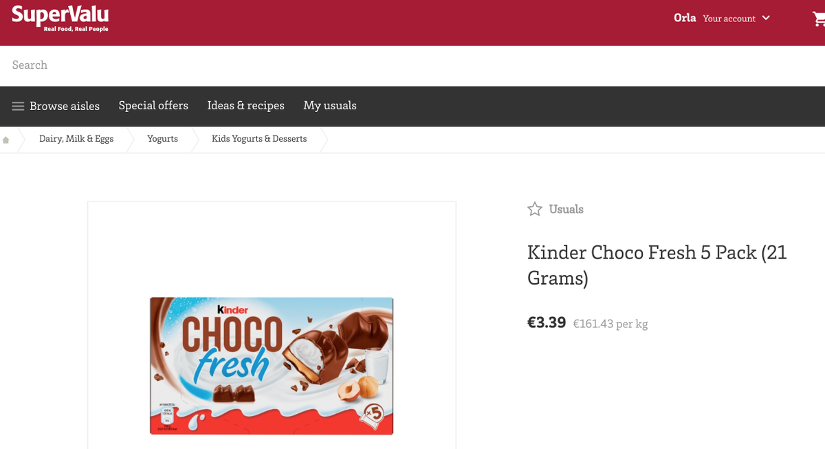 orlamcdermott's tweet photo. THIS IS NOT A DRILL, #Chocofresh now available in @SuperValuIRL https://t.co/LkmWAF1TBY