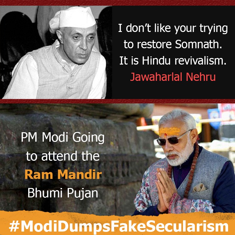 viveksi03314740's tweet image. #ModiDumpsFakeSecularism