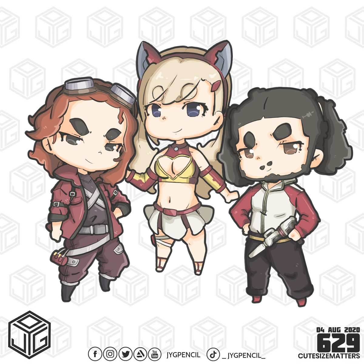 CHIBIGENIX's tweet photo. 629: Commission with @ChrissaSJE
#commission #Chrissa #Edenszero #chibi #cutesizematters #jygpencil

Thank you siiiirrr ❤️❤️❤️

Follow me on:
Facebook: https://t.co/8Ofzgg8X8p
Instagram: https://t.co/9tNJQ503th
Tiktok: https://t.co/itbZsObJFP
Youtube: https://t.co/POQQPpXFrf https://t.co/MLGS7o5Ouj
