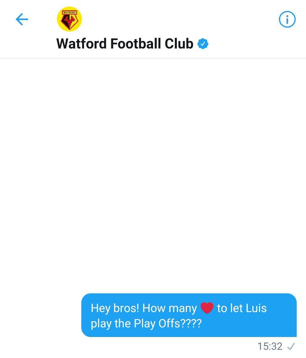 noblesismo's tweet photo. Si cuela cuela @WatfordFC https://t.co/2387EPHg8A