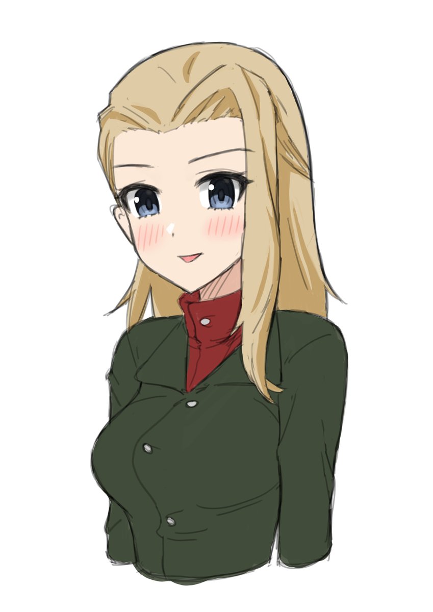 #ガルパン版深夜のお絵描き60分一本勝負
#ガルパン版深夜のお絵描き60分一本勝負_20200804 