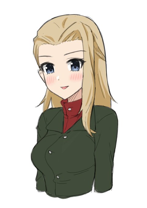 #ガルパン版深夜のお絵描き60分一本勝負
#ガルパン版深夜のお絵描き60分一本勝負_20200804 