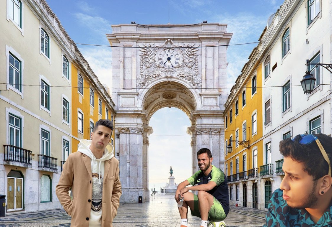 Portugal  120 countries  As we’ve completed travelling 60% of the world. Bernardo insisted we stop in his hometown Lisbon. Beautiful City with two beautiful men @BernardoCSilva & Joao 