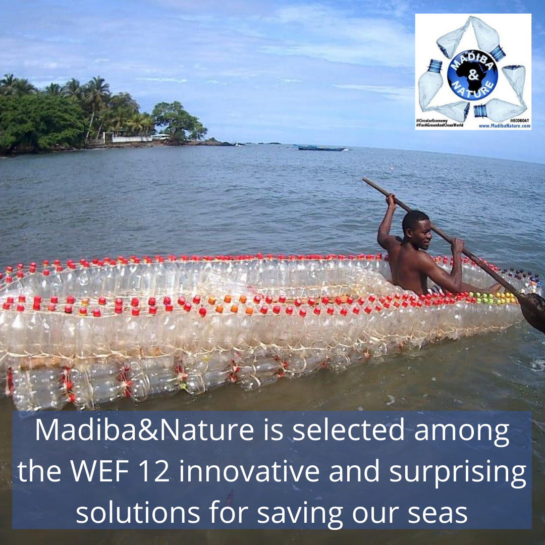 Madiba20161's tweet photo. Madiba&amp;Nature est sélectionné parmi les 12 solutions innovantes et surprenantes du WEF (Forum Economique Mondial) Uplink pour sauver nos mers!

Nous sommes heureux de pouvoir contribuer à rendre le monde une meilleure place où être!
Avec nos produits #Ecoboat, #Ecobin et autre! https://t.co/Og6za2viDF
