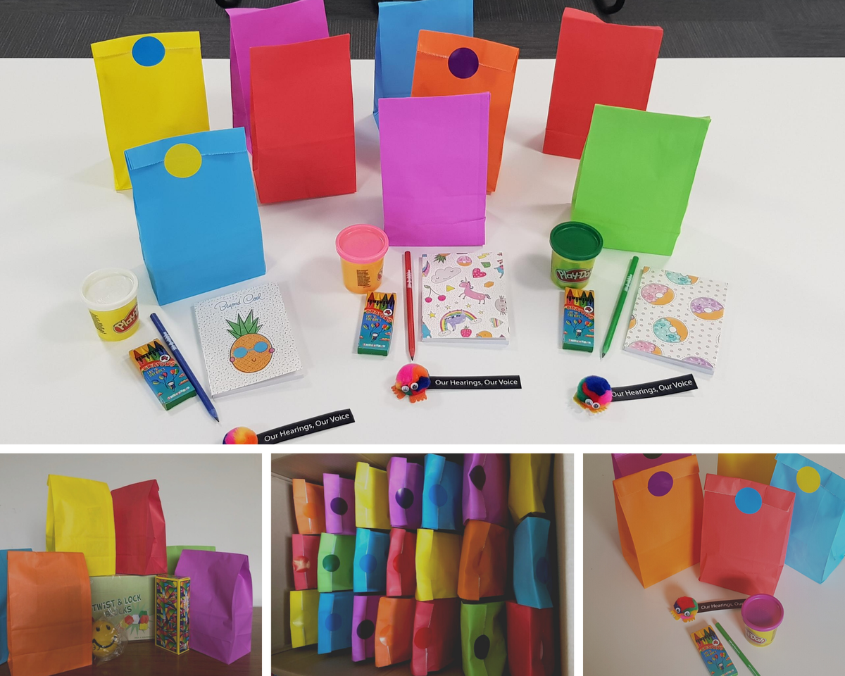 Due to COVID-19 sensory kits, toys and books were removed from Hearing rooms/waiting rooms. As face to face Hearings return, offices are starting to introduce takeaway packs for children. Thanks to @OHOV_Scotland  for providing the love bugs! #sensorykits #childrenshearings