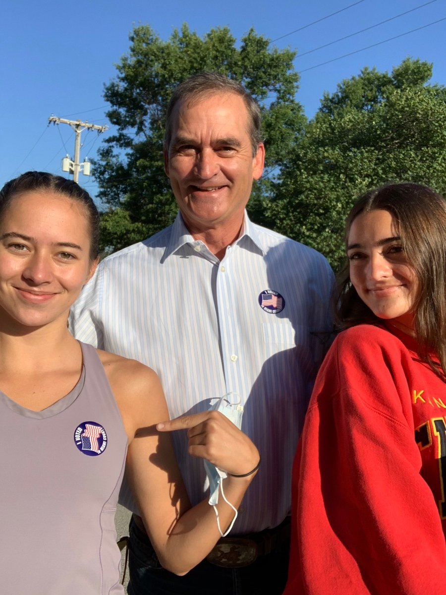 HamiltonforKS's tweet photo. We voted this morning to send in a plumber to drain the swamp! Polls are open until 7:00 PM! Find your polling location: https://t.co/7plrblHjlH #kssen #ksleg https://t.co/Tu2ck7IbW0
