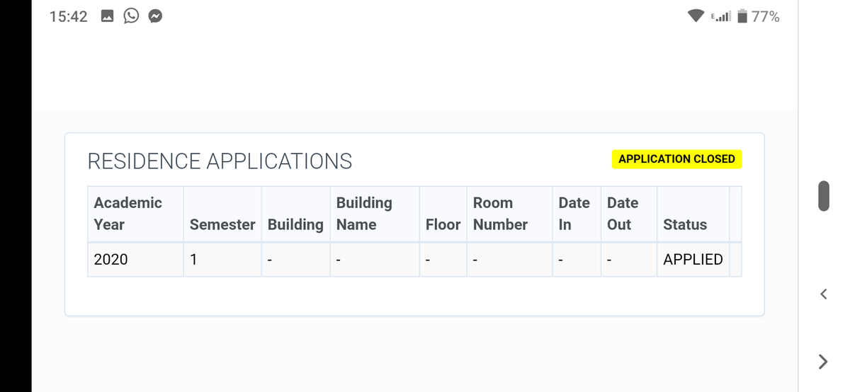 PMbowane98's tweet photo. I applied online last year, my status is still like this, I submitted my name at Housing and I wasn't allocated, which room should I claim now ?? 🤔🤔 #univenstudentmatters  @Univenofficial  @MBillyzaba #univenmustfall #ANCMustFall  #VoetsekANC https://t.co/1ZTOMwi5Rh