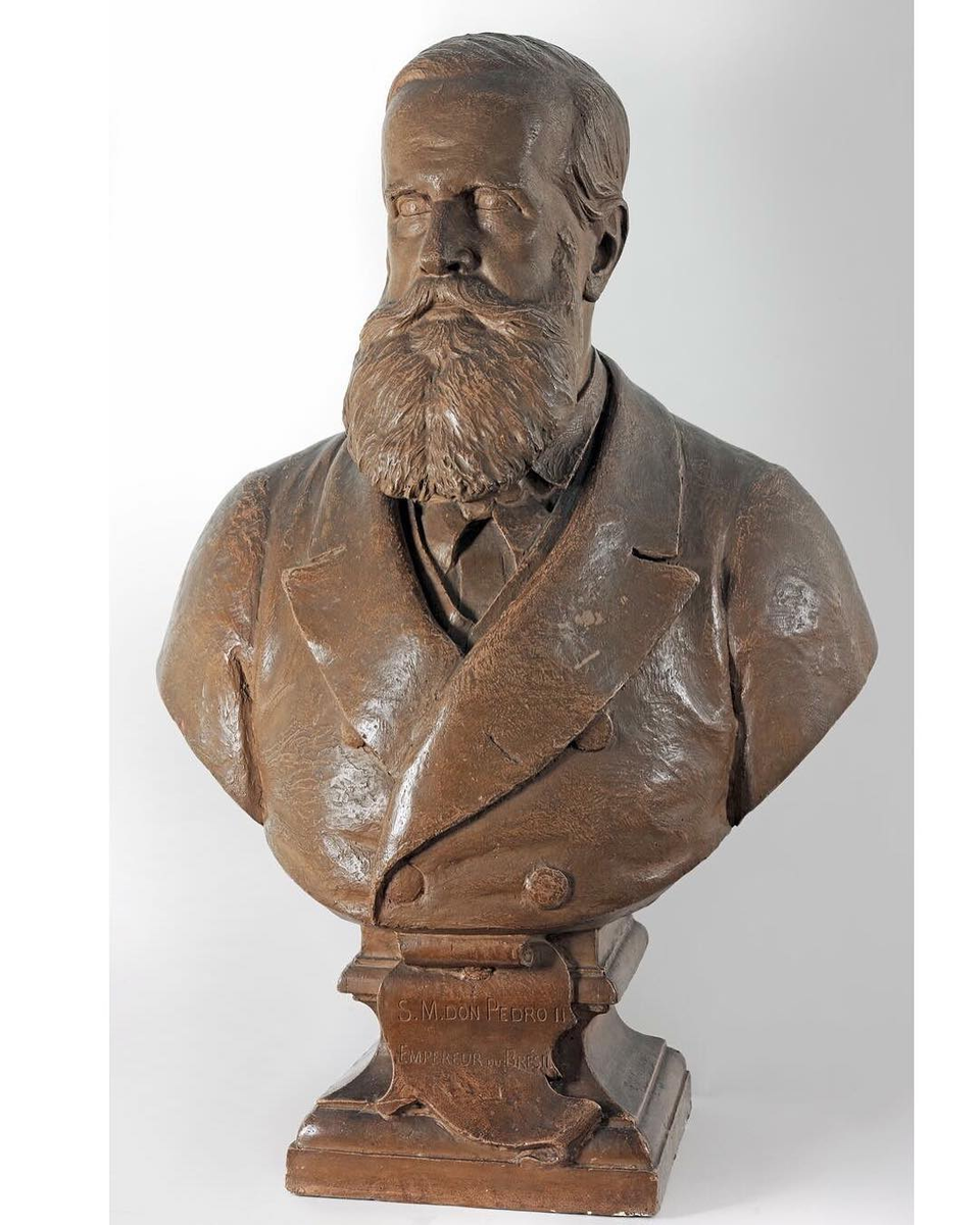AcervoImperial's tweet photo. Busto de D. Pedro II, obra de Jean-Baptiste Guillaume, 1889 https://t.co/QlewjoxOOi