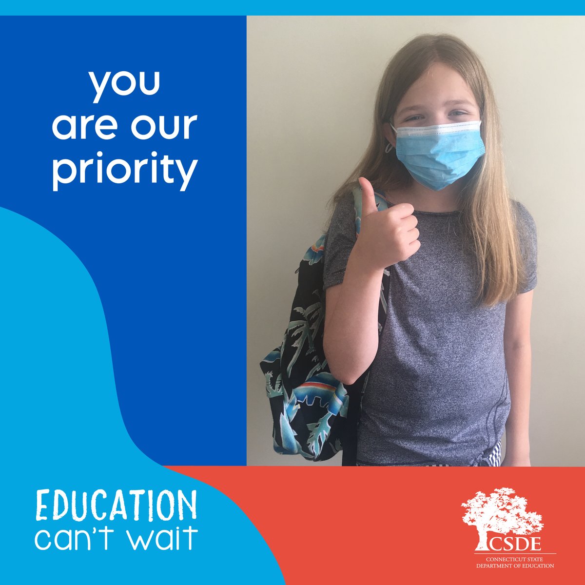 We are here and listening. Our goal is to make sure all kids are engaged and learning this fall, whether that’s in-person, remote, or a combination. We are maintaining flexibility and working with districts to put the needs of their communities first.