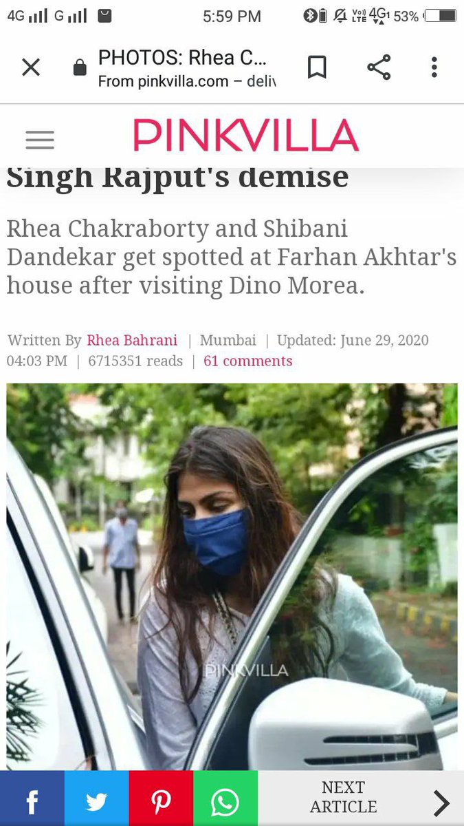 Check for yourselves, she was at Dino's place with Farhan and Shibani. #DemocracyDemandCBIForSSR