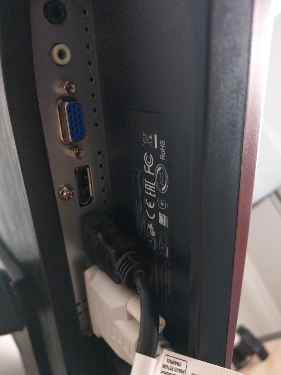 Grzegorz Komincz I Need Computer Help Been Using Dvi In My Previous Setup But I Am Lacking This Plug Which Display Cable To Use That Will Support 144hz Will Adapter