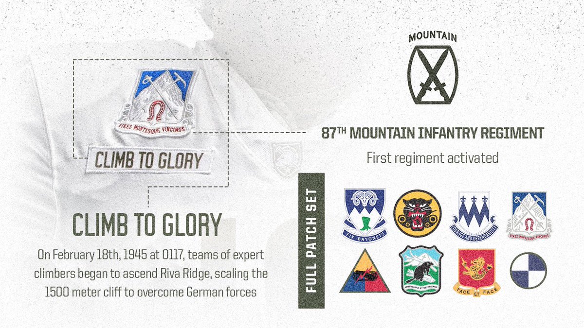 CoachSvarczkopf's tweet photo. These uniforms were ICONIC‼️ 🥶❄️
#10thMountain #ClimbToGlory #PandoCommando https://t.co/kNFCl4CddB