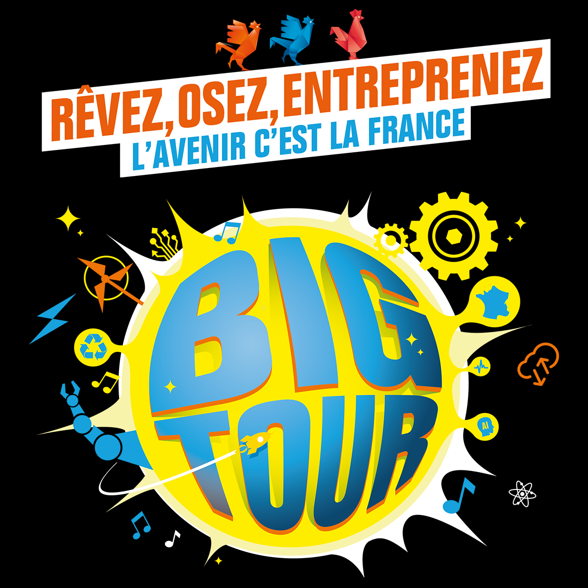 [Évènement] - Ce mercredi 5 Août, la French Tech Saint Nazaire-La Baule sera présente à l'évènement #BigTour de <a href="/Bpifrance/">Bpifrance</a> qui aura lieu sur le parvis des Océanes (de 17h à 20h) à Pornichet. 

Venez nous rencontrer sur notre stand ☀️⛱️