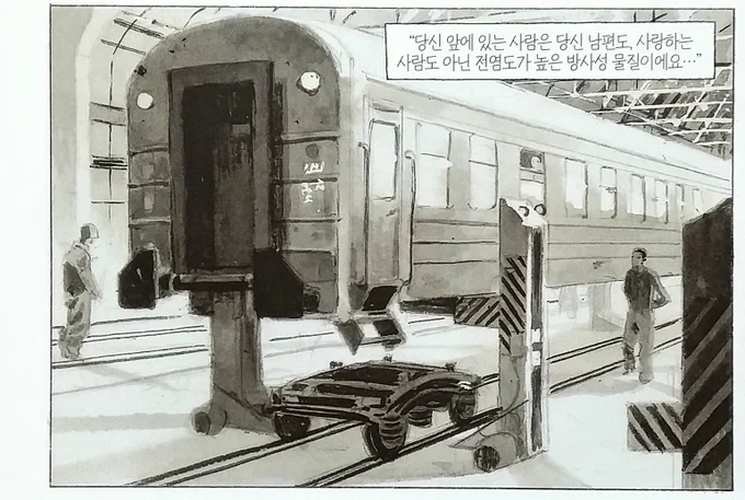 엠마뉘엘 르파주의 <체르노빌의 봄> 읽었는데 그림 너무 엄청나서 놀람 