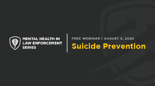 Tomorrow, mental health professional Amy Morgan shares timely advice for preventing #suicide in first responders. Join our webinar for free. #firstresponders #mentalhealth

Register: bit.ly/30uyIaf