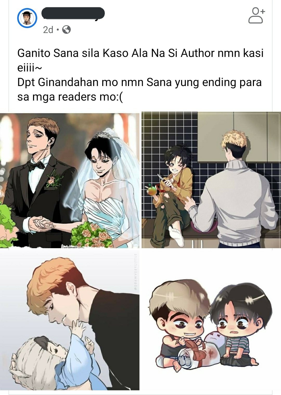 sera 🪷 on X: fujoshis in fb rlly out there posting these 😐 can