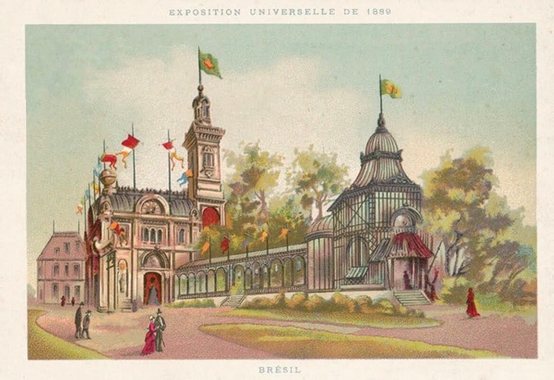 AcervoImperial's tweet photo. Pavilhão do Brasil na Exposição Internacional de Paris em 1889 https://t.co/fZxZfeEQ9c