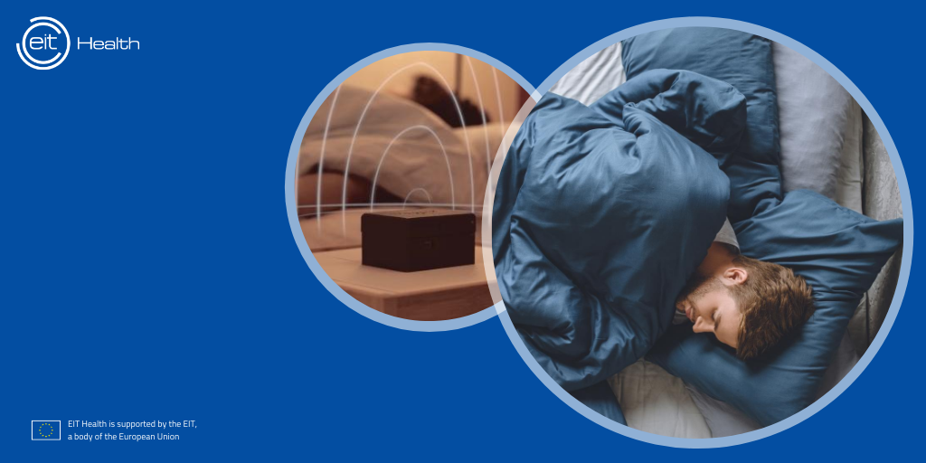 EITeu's tweet photo. #EITinAction for sleep diagnosis at home! 

@EITHealth supported #EITAwards 2019 nominee #Sleepiz 💤 developed #ML-based sleep monitoring systems for home use. This leads to more reliable, long term &amp; accurate monitoring. 😴

Learn more 👀👉https://t.co/rcH16grbWV https://t.co/JR8YSfpd8o