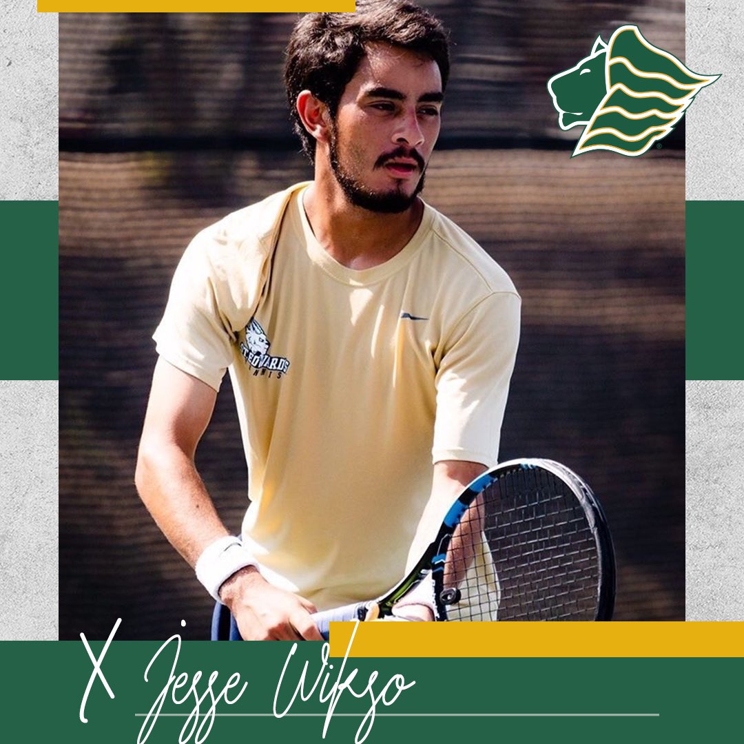 saintleotennis's tweet image. Welcome to the Pride, Jesse!  🦁🎾💚💛