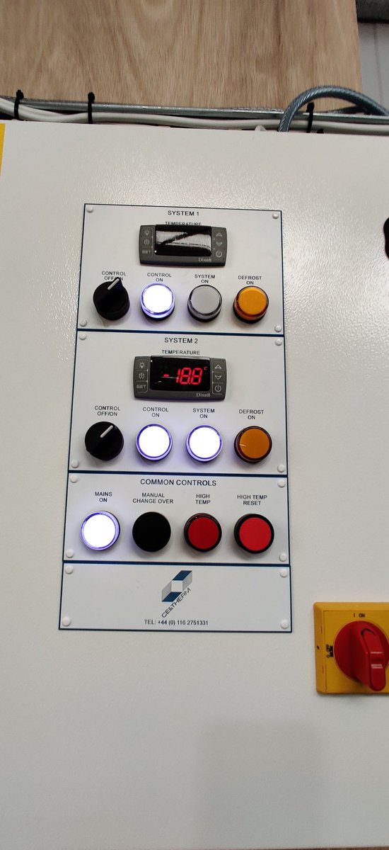 CellthermUK's tweet photo. One of our latest specialist projects completed in #Glasgow during the lockdown. An ice cream freezer coldroom with 100% backup &amp; 7-day changeover refrigeration system complete with chiller coldroom &amp; remote refrigeration equipment #coldrooms #celltherm #germanquality #icecream https://t.co/mfgyLDZ3Cr