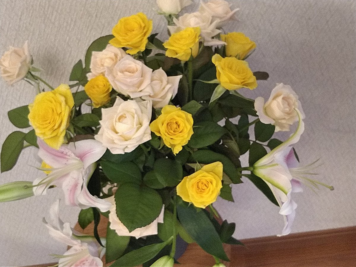 けつ 塩レモン焼きそばと 新しいお花 冷蔵庫に残ってたレモンを消費したくてめっちゃ入れた カサブランカとユリの違いをお花屋さんに教えてもらったけど家に帰る頃には忘れちゃうよね笑