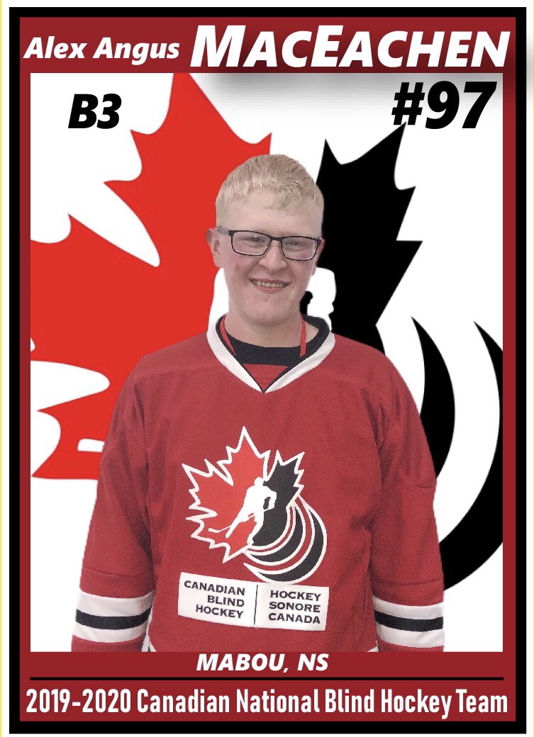 Requesting Thoughts and Prayers.
#97 AlexAngus MacEachen had an accident on his ATV this weekend &amp; is in the ICU. We're asking the entire  #Hockey &amp; #Blind #Hockey community to send positive thoughts, good vibes, &amp; prayers his way. Love you Alex Angus stay strong &amp; keep fighting!
