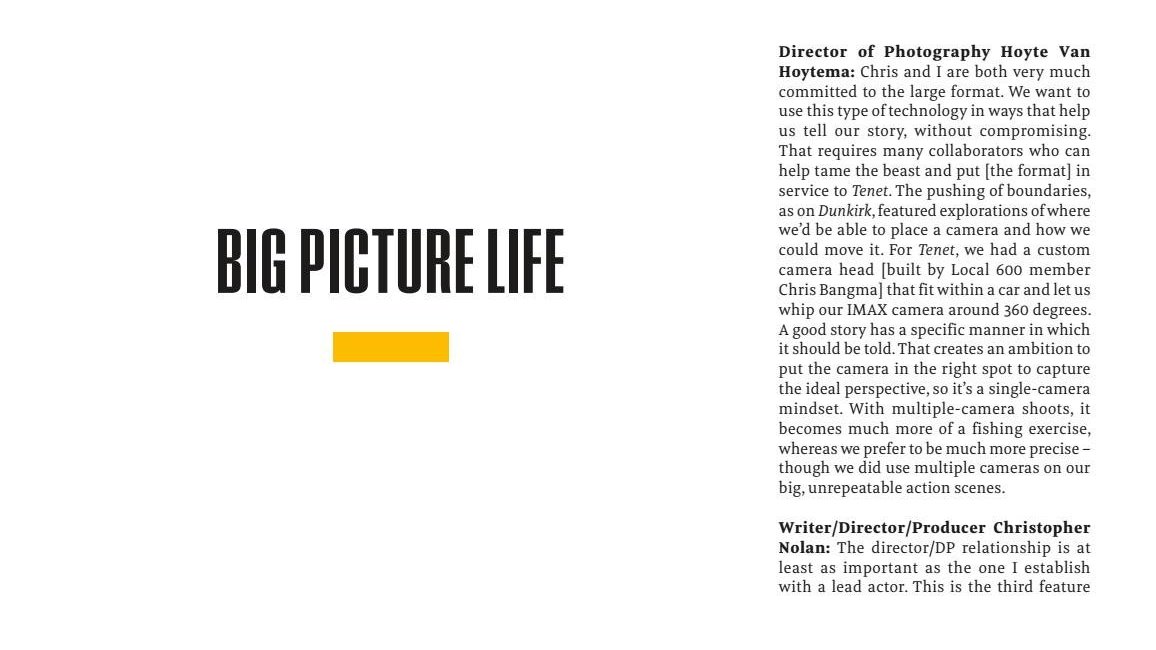 Hoyte Van Hoytema, ASC, FSF, NSC, Archives tweet media