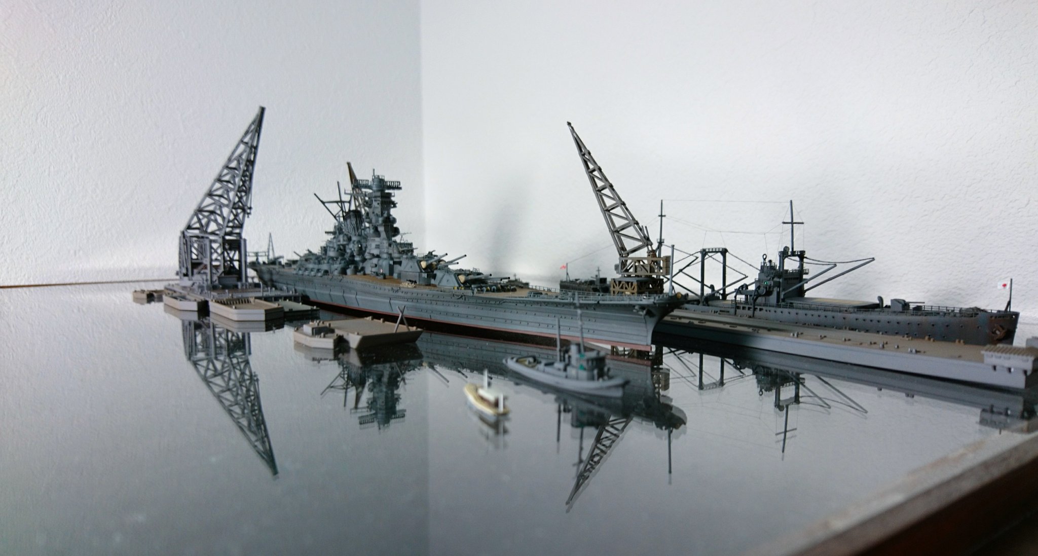 早割クーポン! 戦艦大和のラジコンや呉軍港のジオラマ レジン その他 早割クーポン! 戦艦大和のラジコンや呉軍港のジオラマ レジン その他