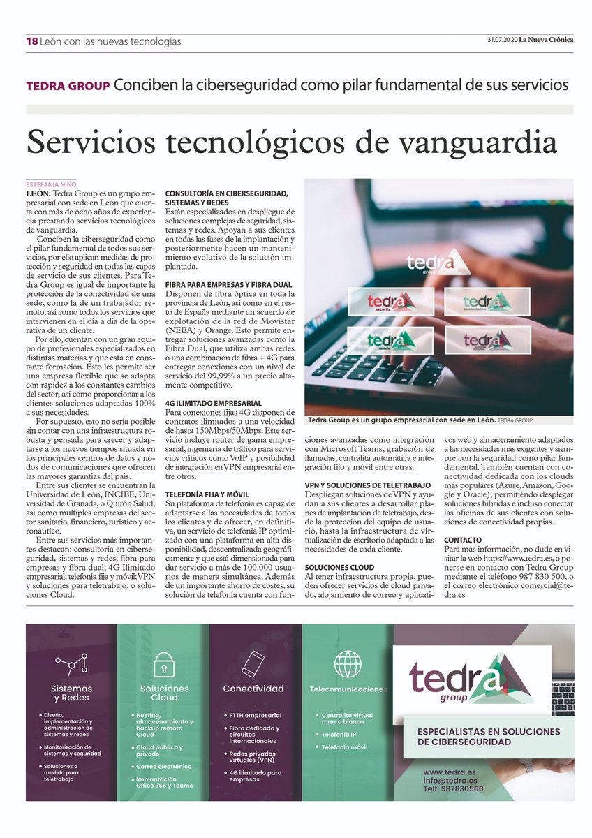 TEDRA GROUP tweet media