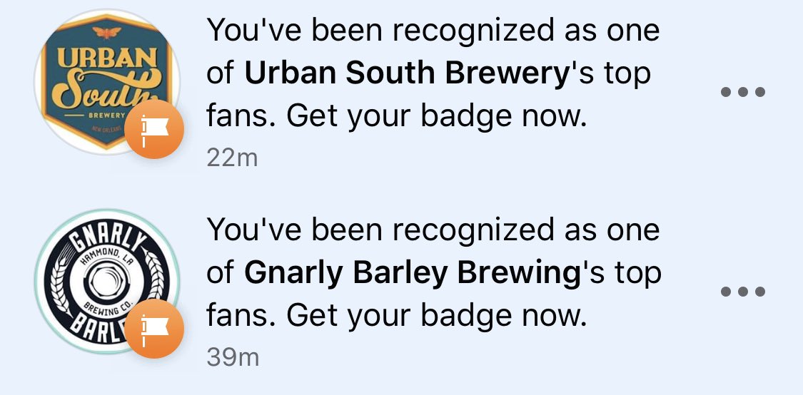 DavidMora's tweet photo. Per @Facebook, I’m a big fan of great local breweries. @UrbanSouthBeer &amp; @GnarlyBarley, I love y’all! 🍺💙🍺💜🍺 #BrewDat #SupportLocalBreweries https://t.co/eDmGO2QJN1
