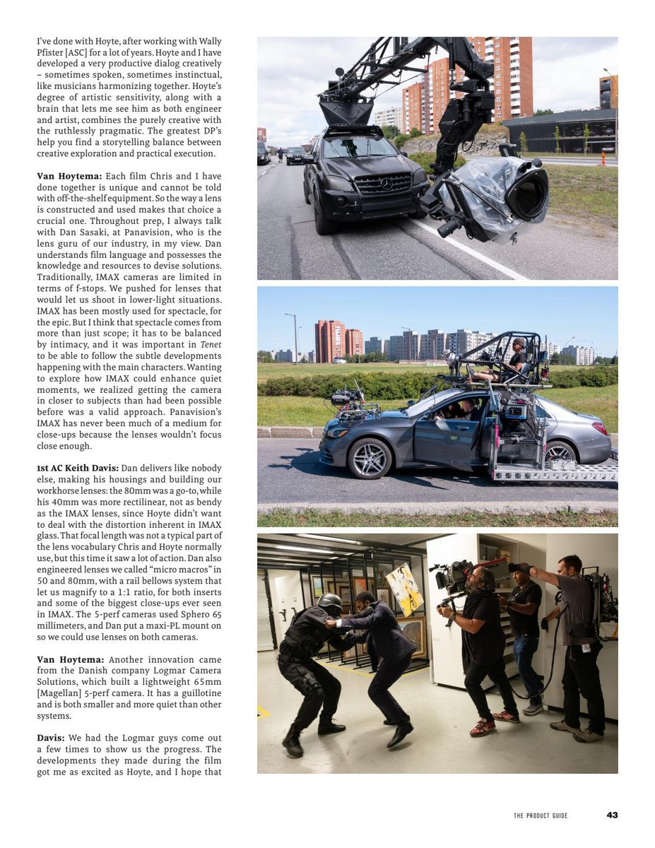 Hoyte Van Hoytema, ASC, FSF, NSC, Archives tweet media
